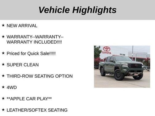 2024 Nissan Frontier PRO-4X