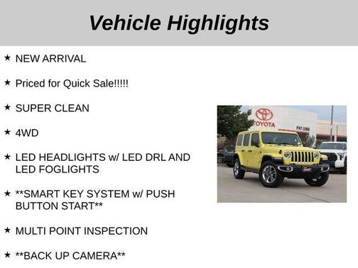 2022 Jeep Wrangler Unlimited Sahara