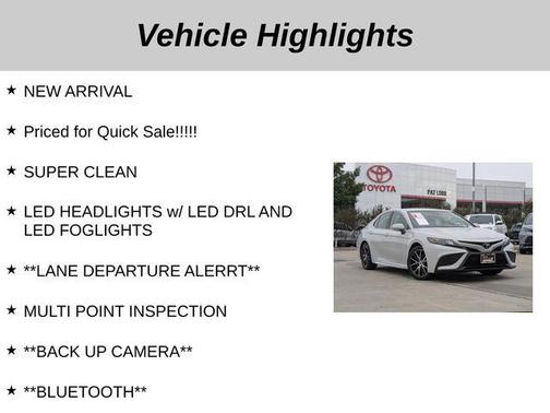 2023 Toyota Camry SE