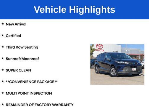 2022 Toyota Sienna LE