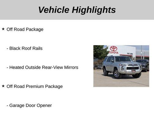 2024 Toyota 4Runner TRD Off Road Premium
