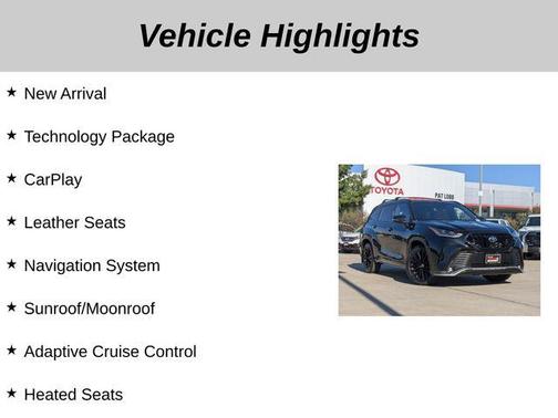 2023 Toyota Highlander XSE