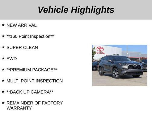 2022 Toyota Highlander XLE