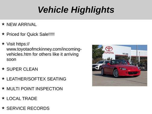 2006 Honda S2000 Base
