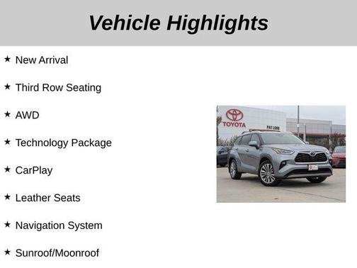 2023 Toyota Highlander Hybrid Platinum