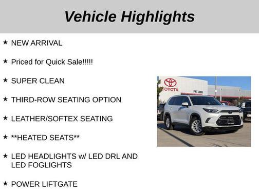 2024 Toyota Grand Highlander XLE