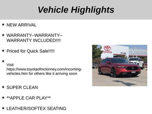 2024 Honda Accord Hybrid Touring
