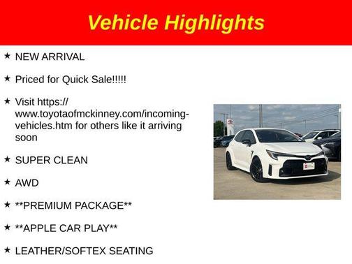 2024 Toyota GR Corolla 