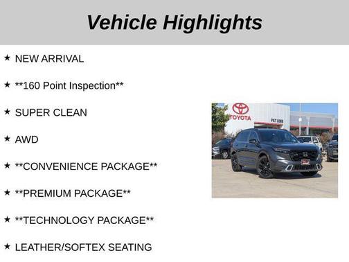 2023 Honda CR-V Hybrid Sport Touring AWD