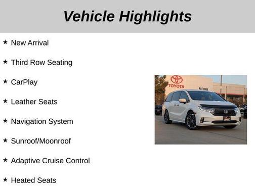 2021 Honda Odyssey Elite