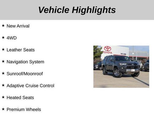 2024 Toyota 4Runner TRD Off Road Premium