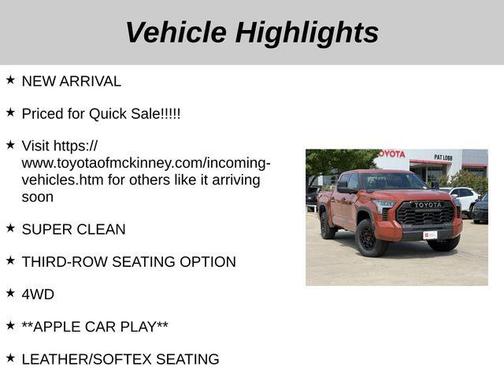 2024 Toyota Tundra Hybrid TRD Pro