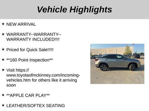 2022 Lexus RX 350 Base
