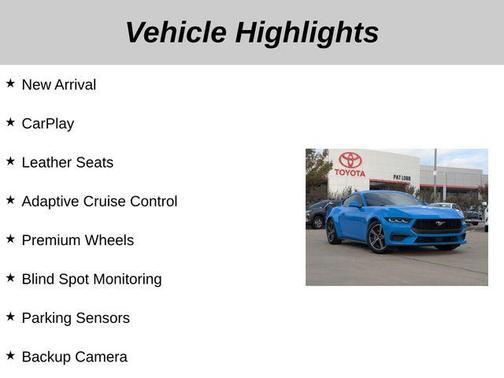 2024 Ford Mustang EcoBoost Premium