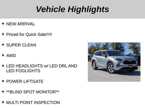 2024 Toyota Highlander LE