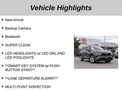 2024 Toyota Highlander LE