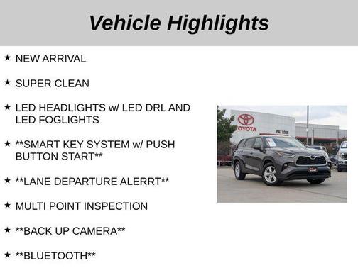 2024 Toyota Highlander LE