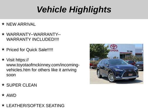 2021 Lexus RX 450h Base