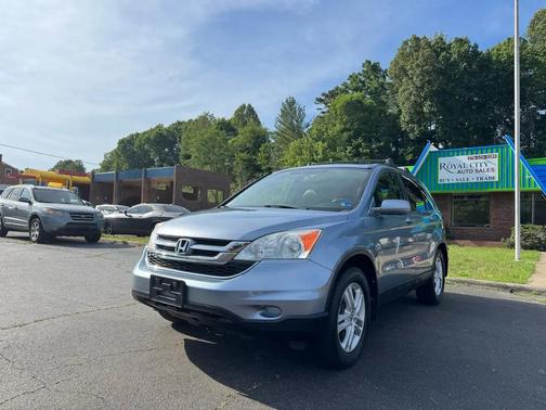 Blue 2010 Honda CR-V EX-L