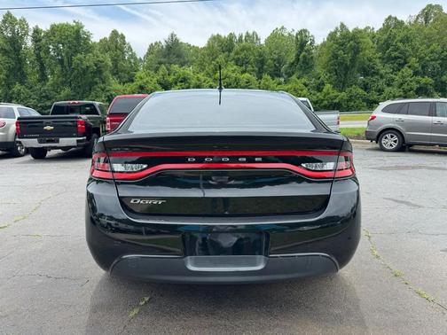 Black 2015 Dodge Dart SE