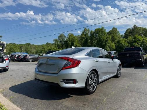 Lunar Silver Metallic 2018 Honda Civic EX-T