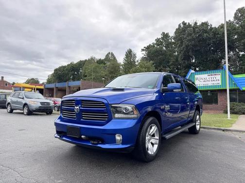 Blue 2014 RAM 1500 Sport