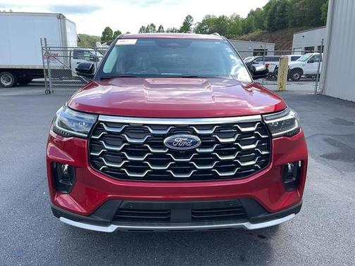 RAPID RED MET TINTED CC 2025 Ford Explorer PLATINUM