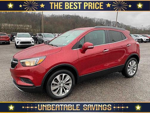 Winterberry Red Metallic 2019 Buick Encore Preferred
