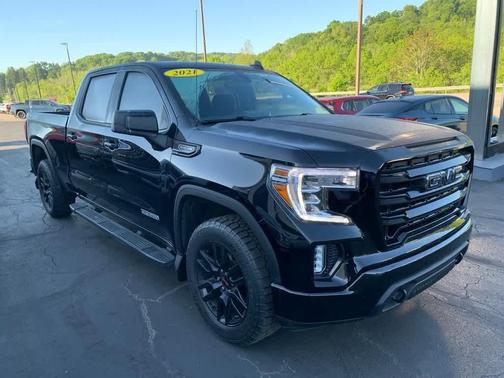 Onyx Black 2021 GMC Sierra 1500 Elevation