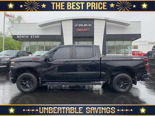 Black 2019 Chevrolet Silverado 1500 LT Trail Boss