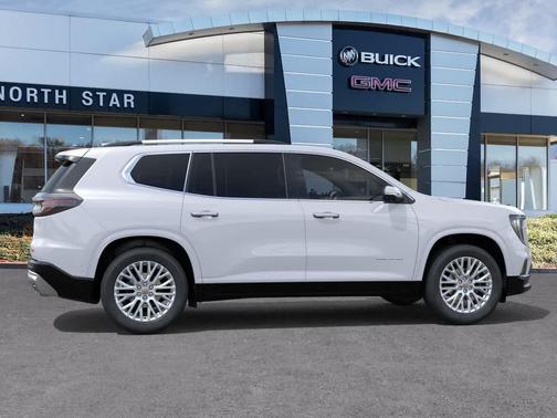 Glacier White Tricoat 2026 GMC Acadia Denali