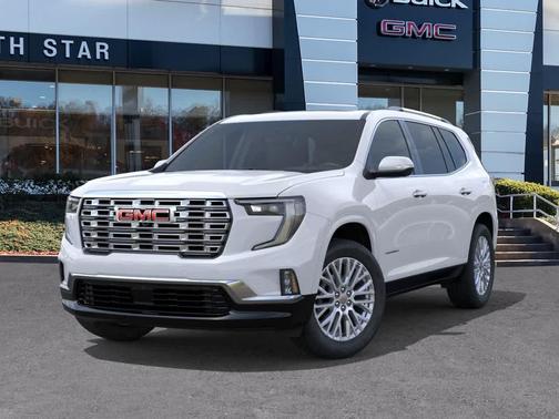 Glacier White Tricoat 2026 GMC Acadia Denali