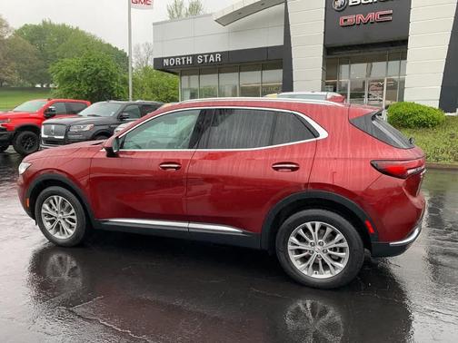 Cinnabar Metallic 2023 Buick Envision Preferred