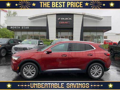 Cinnabar Metallic 2023 Buick Envision Preferred