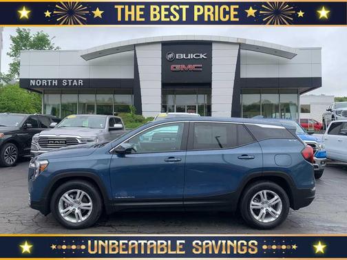Downpour Metallic 2024 GMC Terrain SLE