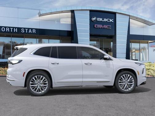 Iridescent White Tricoat 2026 Buick Enclave Avenir