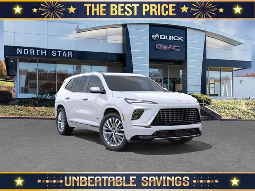 Iridescent White Tricoat 2026 Buick Enclave Avenir