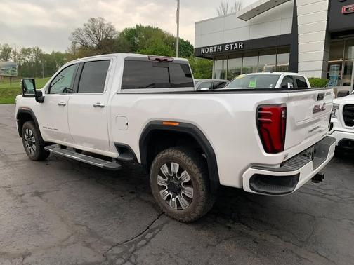 White Frost Tricoat 2024 GMC Sierra 2500 Denali