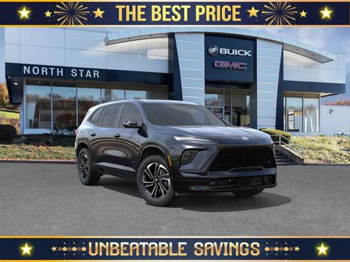 Ebony Twilight Metallic 2026 Buick Enclave Sport Touring