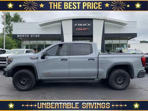 Thunderstorm Gray 2024 GMC Sierra 1500 AT4X