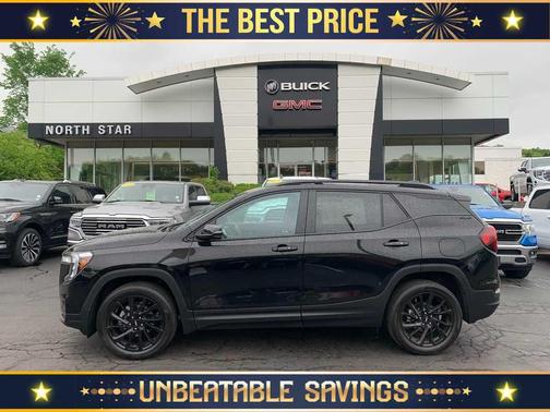 Ebony Twilight Metallic 2023 GMC Terrain SLE