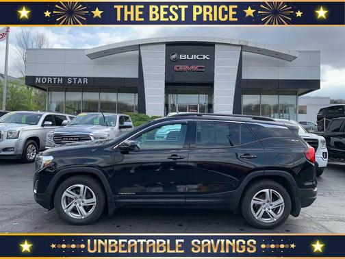 Ebony Twilight Metallic 2018 GMC Terrain SLE