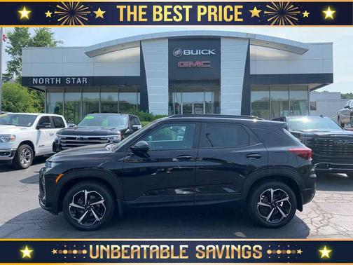 Mosaic Black Metallic 2021 Chevrolet Trailblazer RS