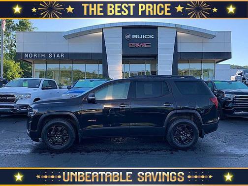 Ebony Twilight Metallic 2023 GMC Acadia AT4