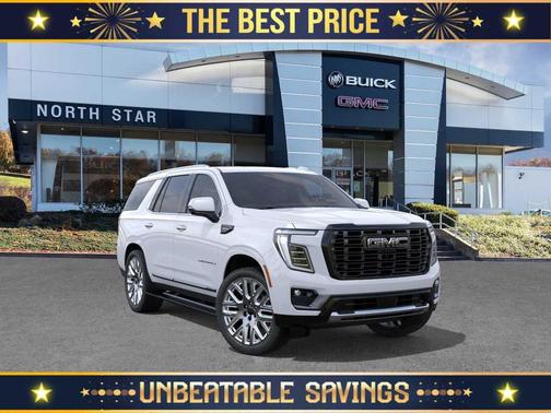 Glacier White Tricoat 2026 GMC Yukon Denali Ultimate