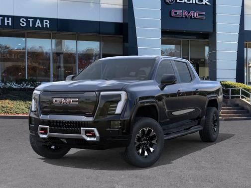 Onyx Black 2026 GMC Sierra EV Extended Range AT4 e4WD Crew Cab
