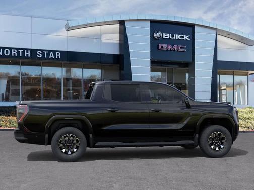 Onyx Black 2026 GMC Sierra EV Extended Range AT4 e4WD Crew Cab