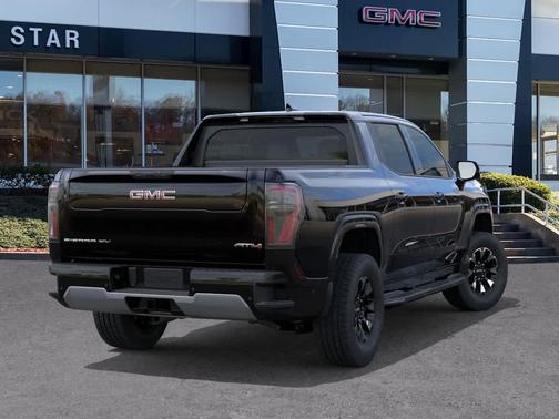 Onyx Black 2026 GMC Sierra EV Extended Range AT4 e4WD Crew Cab