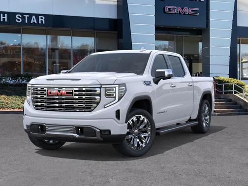 Glacier White Tricoat 2026 GMC Sierra 1500 Denali