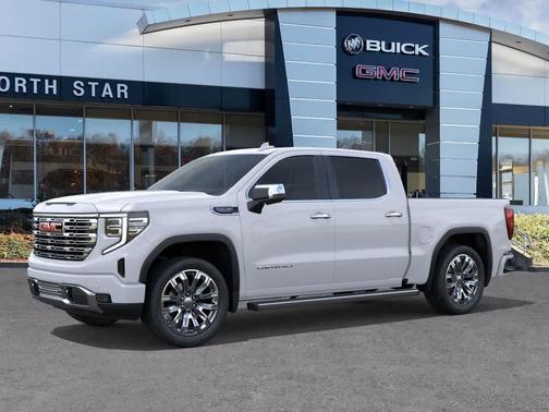 Glacier White Tricoat 2026 GMC Sierra 1500 Denali